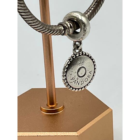 Pandora Charm Bracelet with 1 charms, about 8 inches - Picture 3 of 5